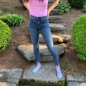 Denim X Alexander Wang skinny jeans